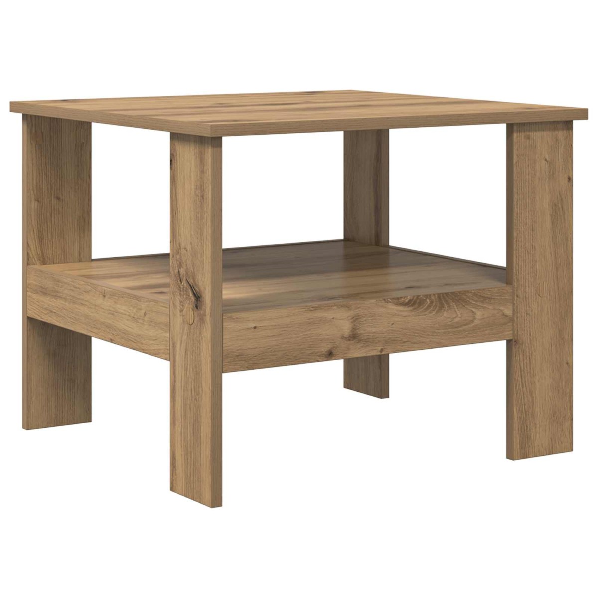 vidaXL Τραπεζάκι σαλονιού Artisan Oak 57 x 55 x 45 εκ