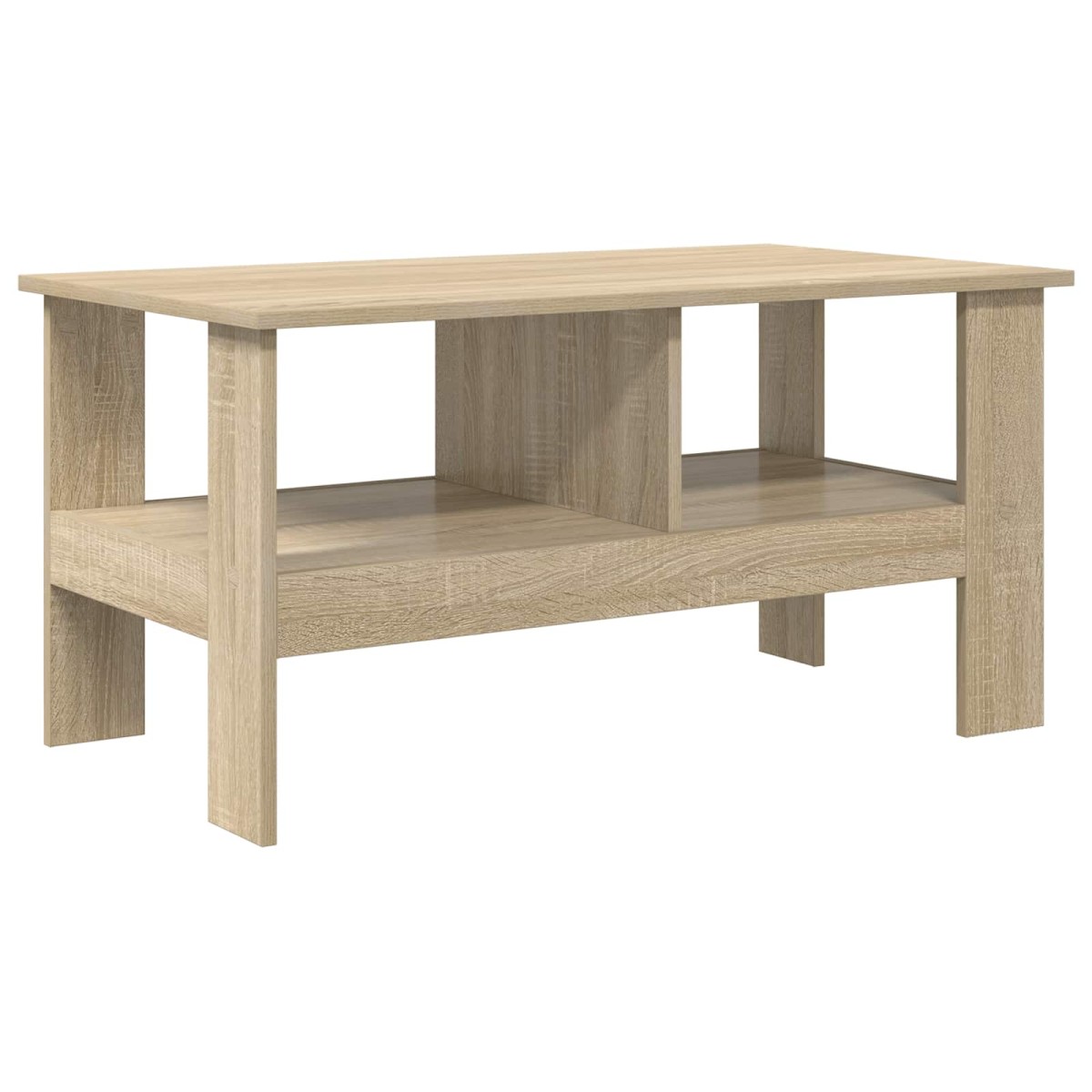 vidaXL Τραπεζάκι σαλονιού Δρύς Sonoma 90 x 50 x 45 cm