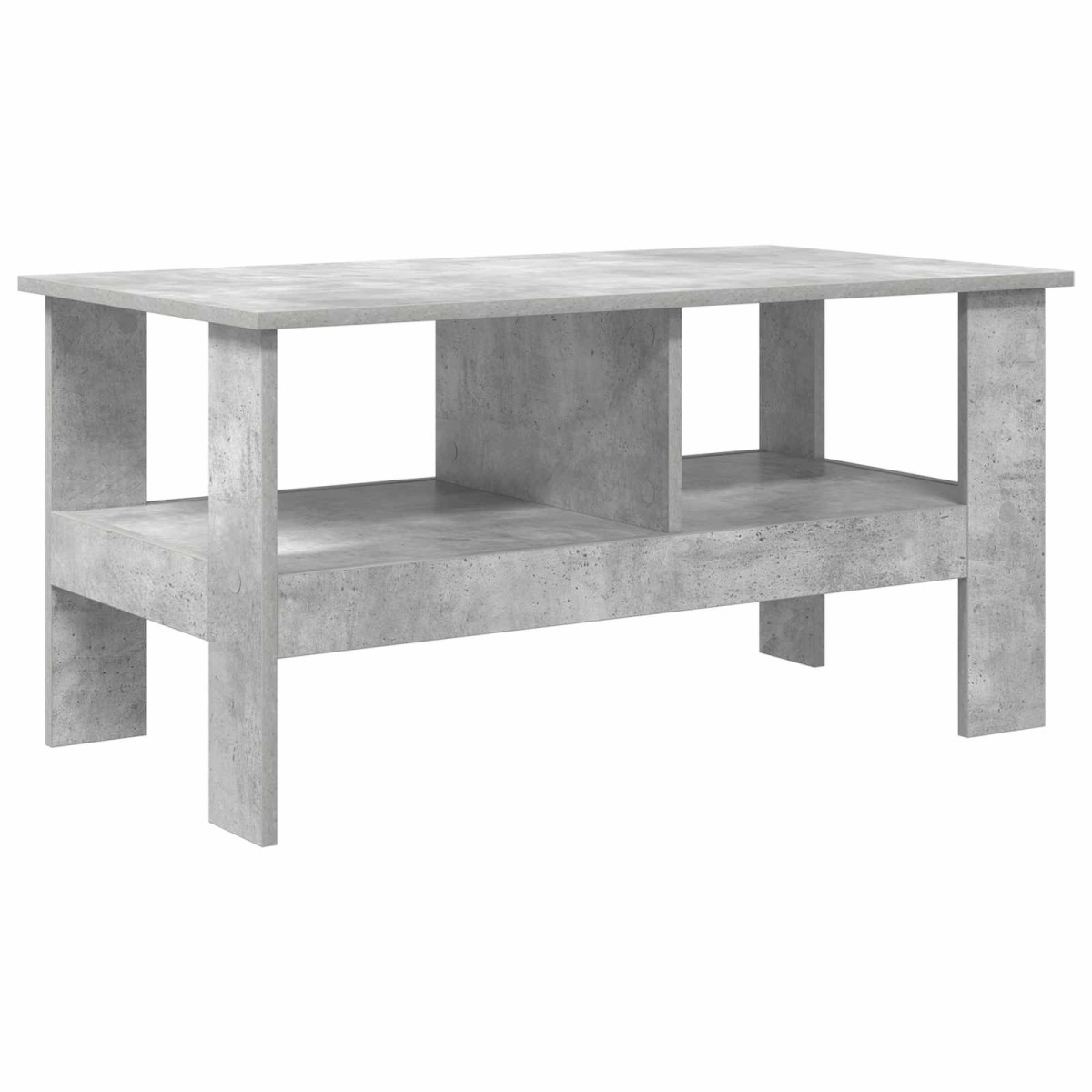 vidaXL Τραπεζάκι σαλονιού Σκυρόδεμα Γκρι 90 x 50 x 45 cm