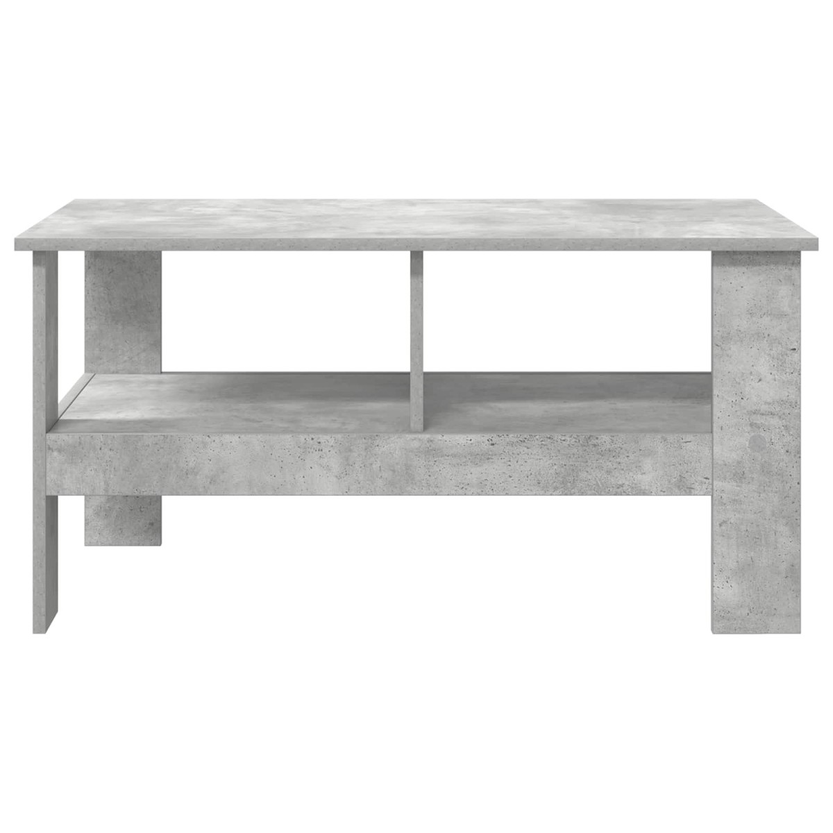 vidaXL Τραπεζάκι σαλονιού Σκυρόδεμα Γκρι 90 x 50 x 45 cm
