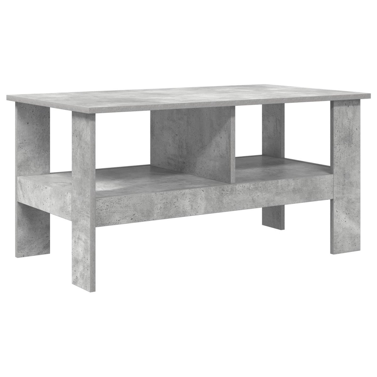 vidaXL Τραπεζάκι σαλονιού Σκυρόδεμα Γκρι 90 x 50 x 45 cm