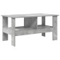 vidaXL Τραπεζάκι σαλονιού Σκυρόδεμα Γκρι 90 x 50 x 45 cm