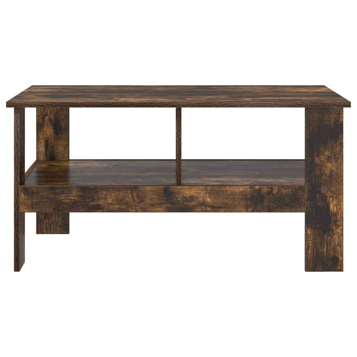 vidaXL Τραπεζάκι σαλονιού Καπνιστό Δρύς 90 x 50 x 45 cm