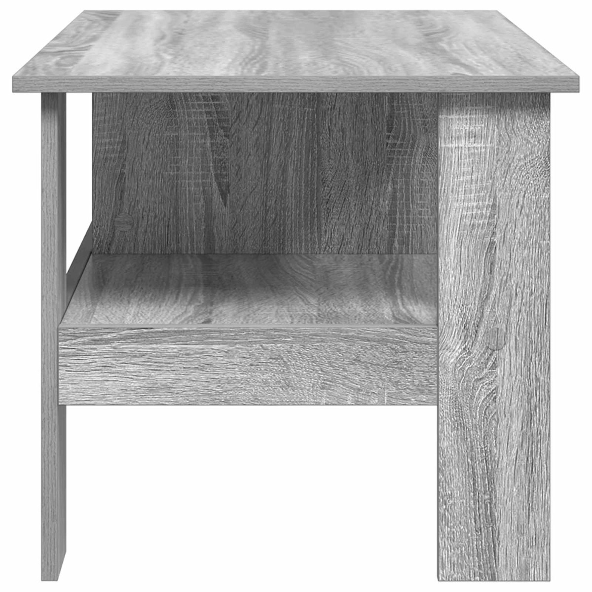 vidaXL Τραπεζάκι σαλονιού Γκρίζο Σονομα 90 x 50 x 45 cm