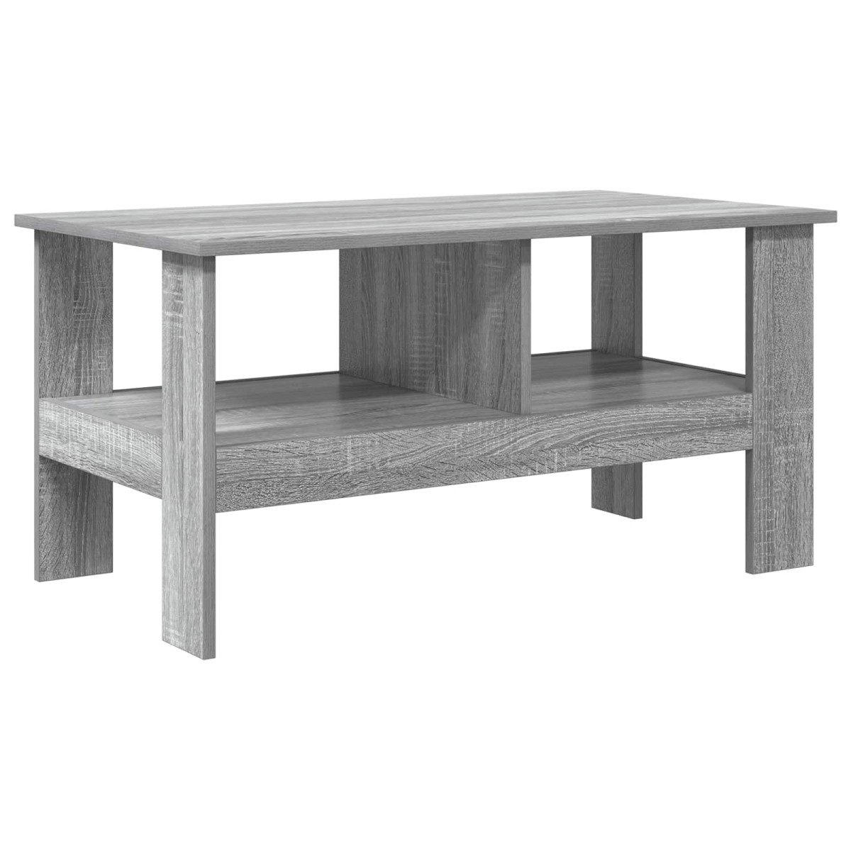 vidaXL Τραπεζάκι σαλονιού Γκρίζο Σονομα 90 x 50 x 45 cm