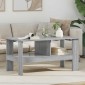 vidaXL Τραπεζάκι σαλονιού Γκρίζο Σονομα 90 x 50 x 45 cm