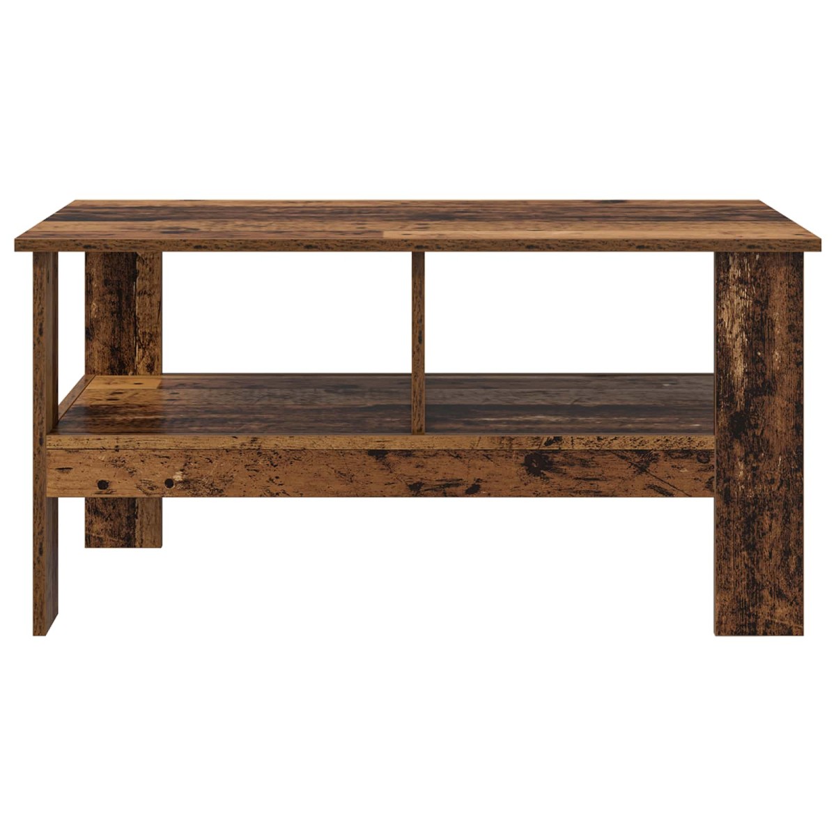 vidaXL Τραπεζάκι σαλονιού Παλιό ξύλο 90 x 50 x 45 cm