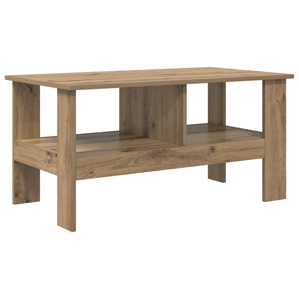 vidaXL Τραπεζάκι σαλονιού Artisan Oak 90 x 50 x 45 cm