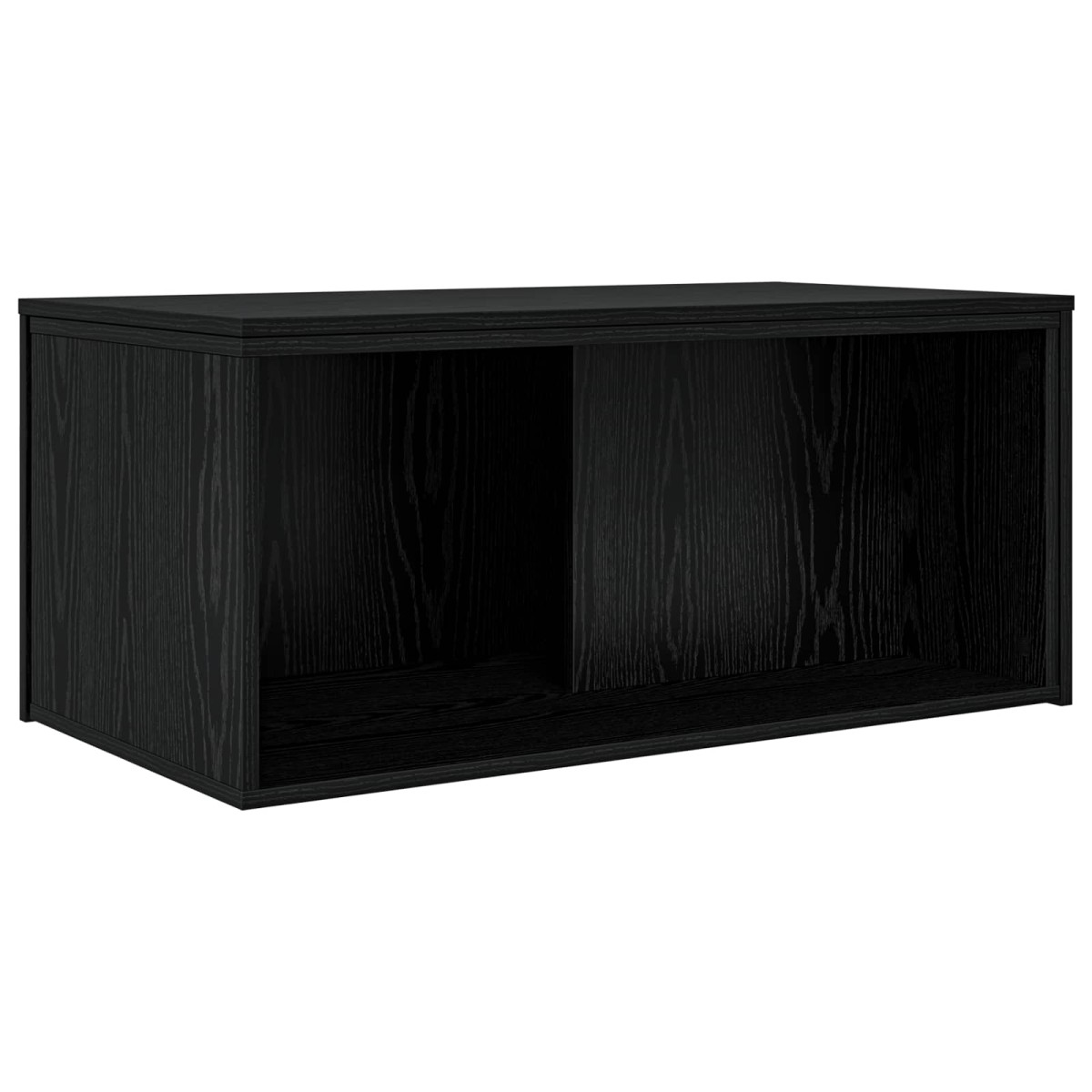 vidaXL Σετ Τραπεζιού Για Καφέ 2 τμχ. Μαύρη Οξυά 90 x 48 x 40 εκ
