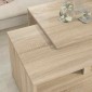 vidaXL Σετ Τραπεζιού Για Καφέ 2 τμχ. Δρύς Sonoma 90 x 48 x 40 εκ
