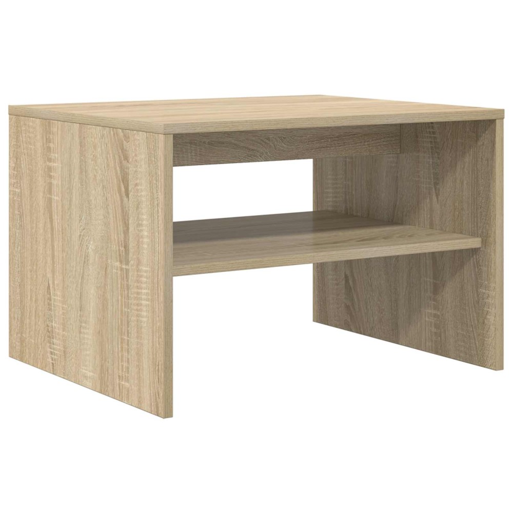 vidaXL Τραπεζάκι σαλονιού Δρύς Sonoma 60 x 50 x 40 εκ