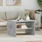 vidaXL Τραπεζάκι σαλονιού Σκυρόδεμα Γκρι 60 x 50 x 40 εκ