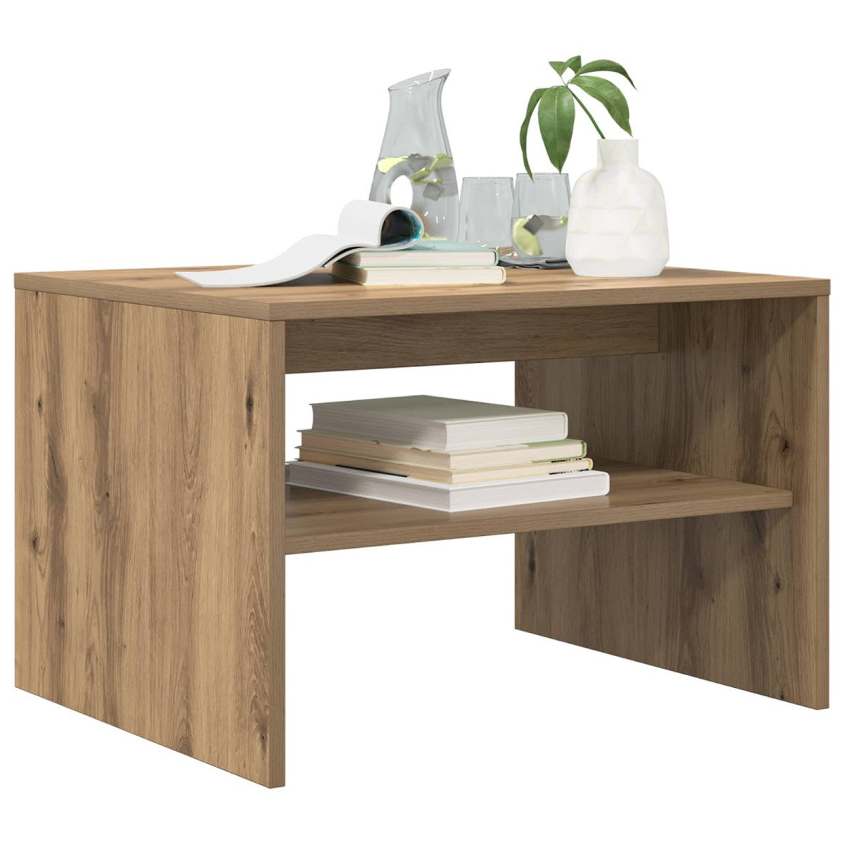 vidaXL Τραπεζάκι σαλονιού Artisan Oak 60 x 50 x 40 εκ