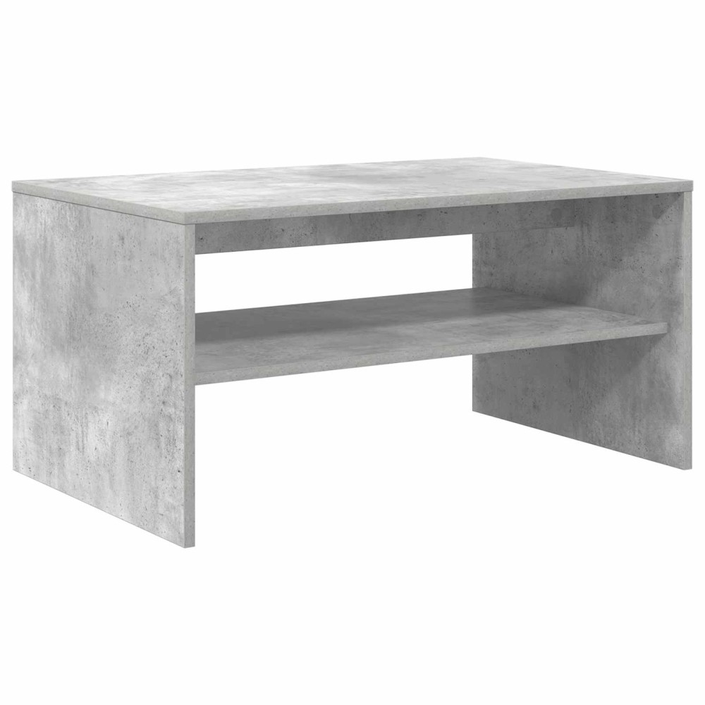 vidaXL Τραπεζάκι σαλονιού Σκυρόδεμα Γκρι 80 x 50 x 40 cm