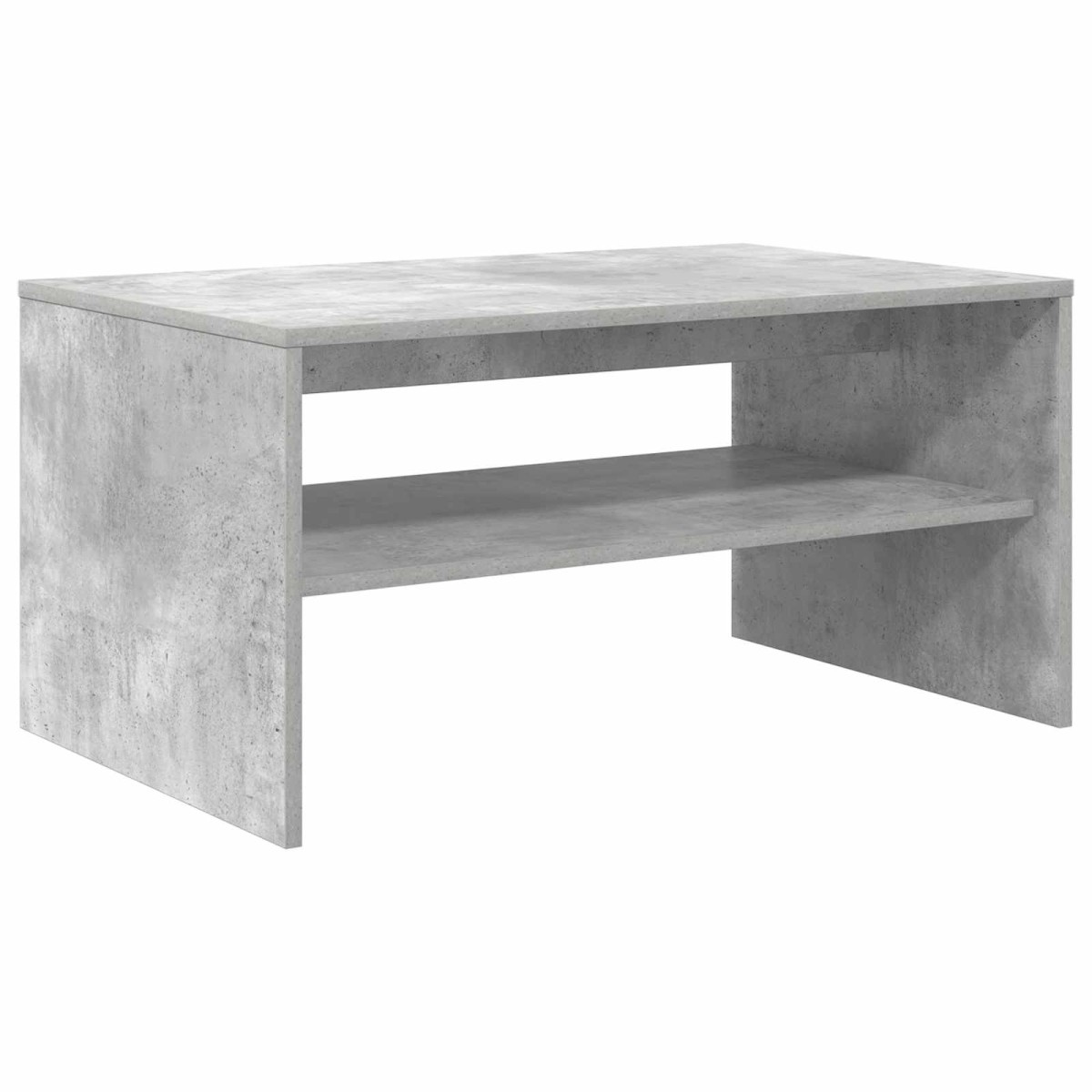 vidaXL Τραπεζάκι σαλονιού Σκυρόδεμα Γκρι 80 x 50 x 40 cm