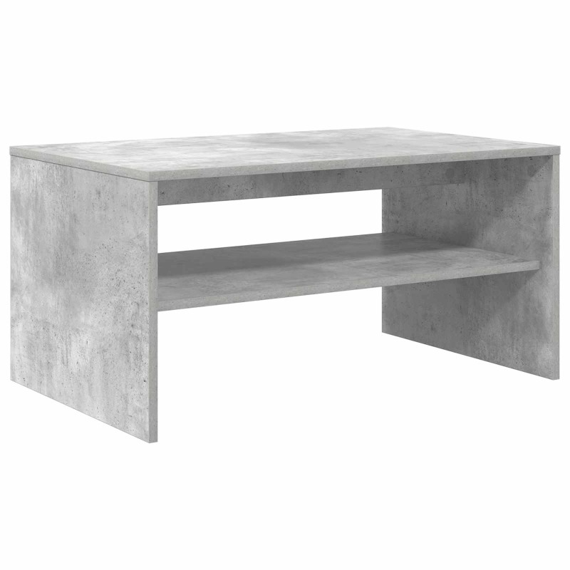 vidaXL Τραπεζάκι σαλονιού Σκυρόδεμα Γκρι 80 x 50 x 40 cm