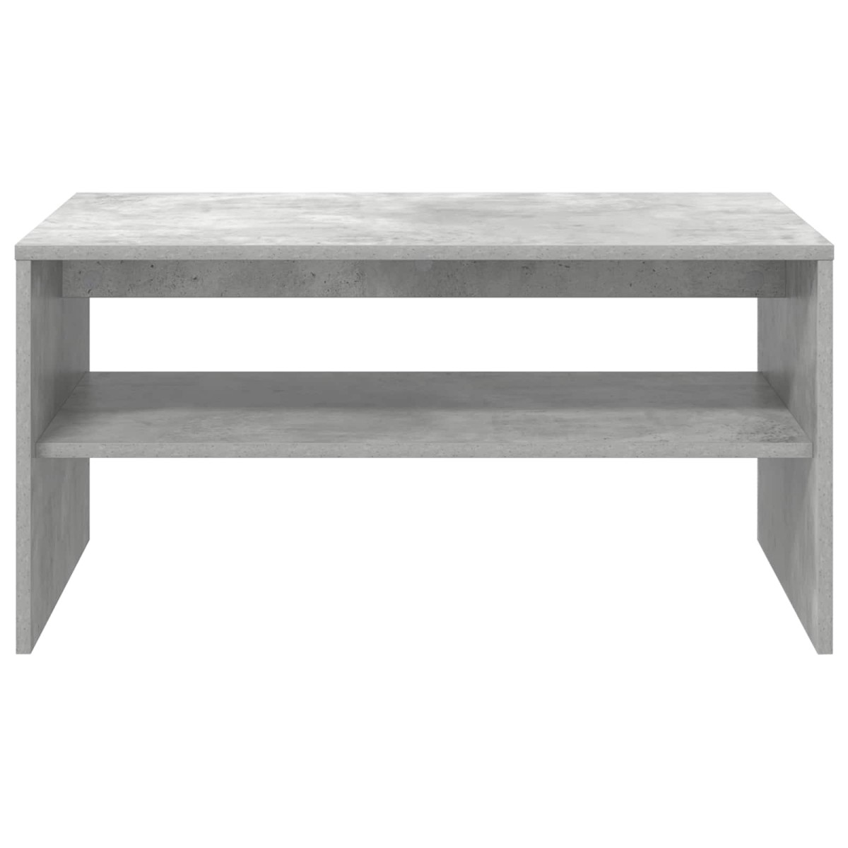vidaXL Τραπεζάκι σαλονιού Σκυρόδεμα Γκρι 80 x 50 x 40 cm