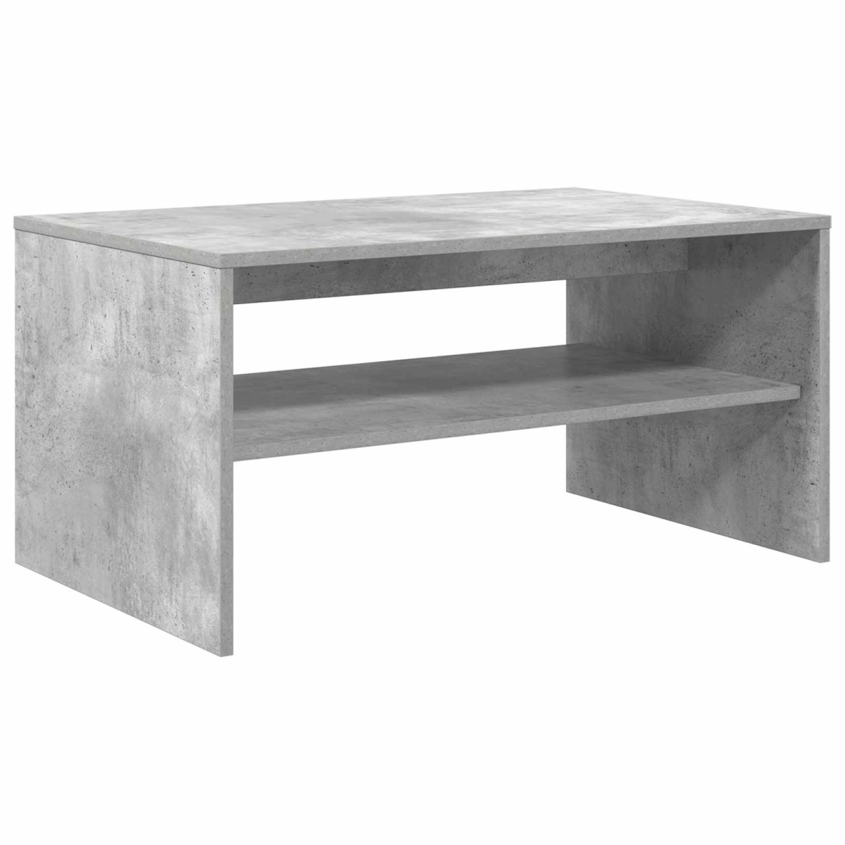 vidaXL Τραπεζάκι σαλονιού Σκυρόδεμα Γκρι 80 x 50 x 40 cm