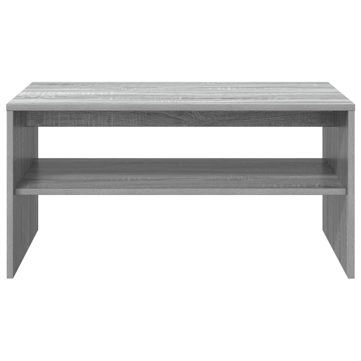 vidaXL Τραπεζάκι σαλονιού Γκρίζο Σονομα 80 x 50 x 40 cm