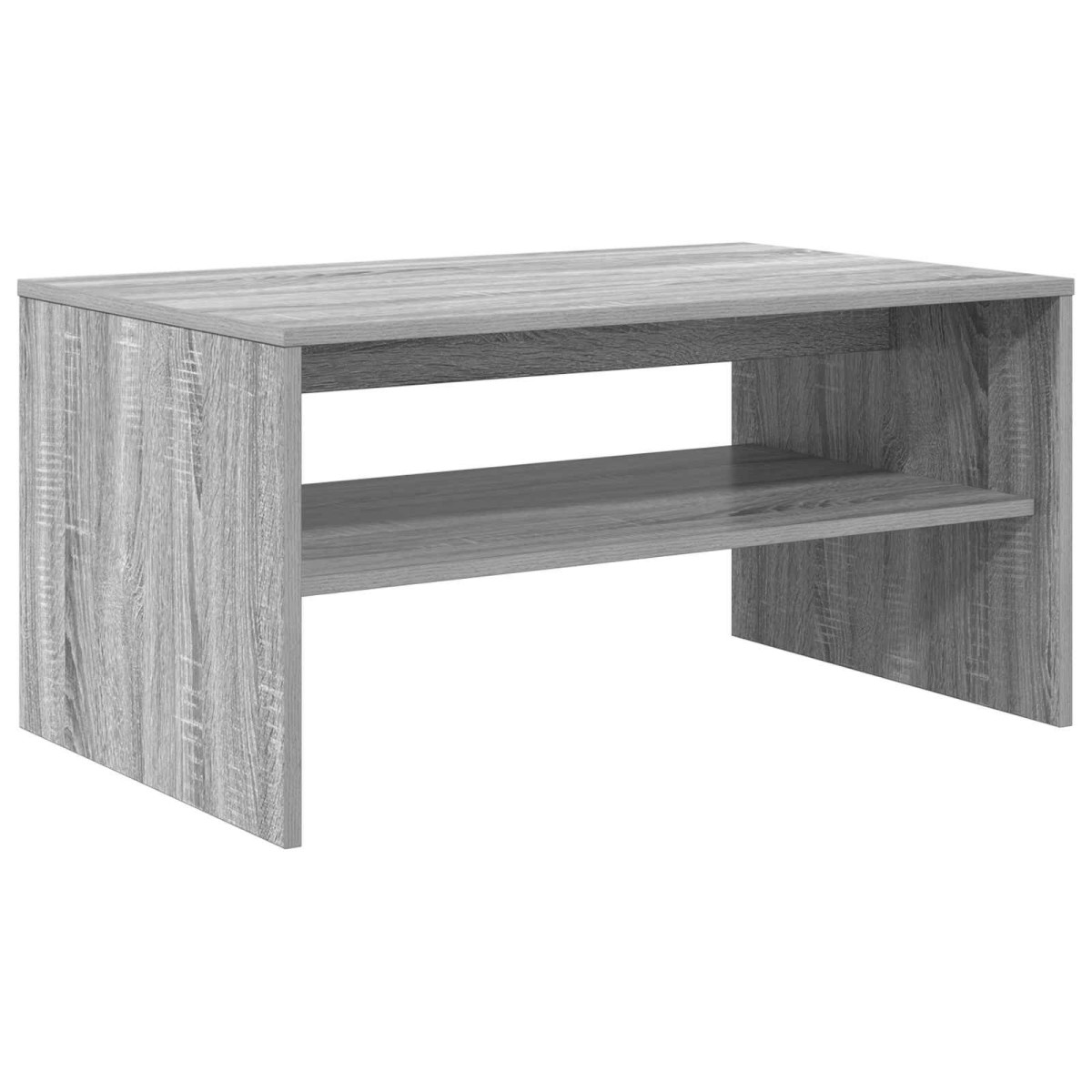 vidaXL Τραπεζάκι σαλονιού Γκρίζο Σονομα 80 x 50 x 40 cm