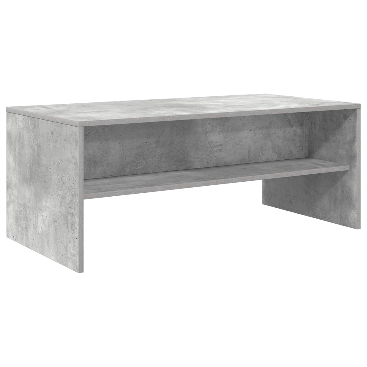 vidaXL Τραπεζάκι σαλονιού Σκυρόδεμα Γκρι 100 x 50 x 40 cm