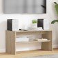 vidaXL Ντουλάπι TV 80 x 35 x 40 εκ Δρύς Sonoma Επεξεργασμένο Ξύλο