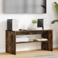 vidaXL Ντουλάπι TV 80 x 35 x 40 εκ Καπνιστό Δρύς Επεξεργασμένο Ξύλο