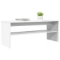 vidaXL Ντουλάπι TV 100 x 35 x 40 εκ Λευκό Επεξεργασμένο Ξύλο