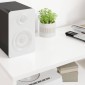 vidaXL Ντουλάπι TV 100 x 35 x 40 εκ Λευκό Επεξεργασμένο Ξύλο