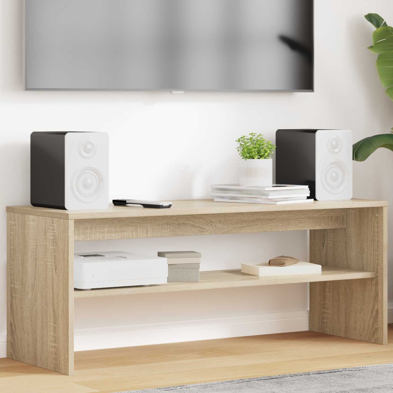 vidaXL Ντουλάπι TV 100 x 35 x 40 εκ Δρύς Sonoma Επεξεργασμένο Ξύλο