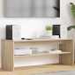 vidaXL Ντουλάπι TV 100 x 35 x 40 εκ Δρύς Sonoma Επεξεργασμένο Ξύλο