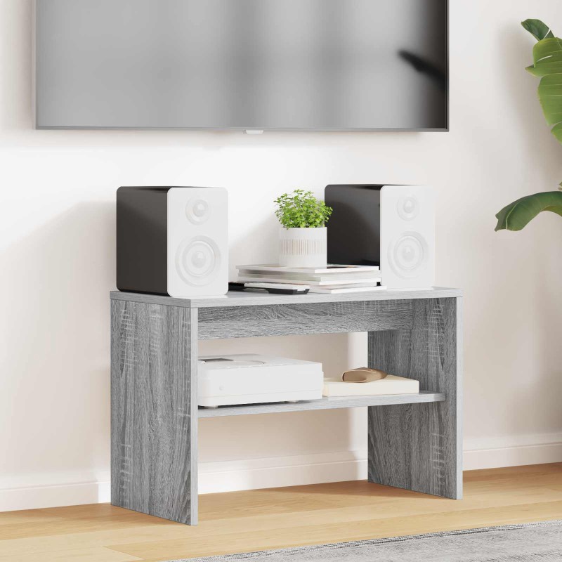 vidaXL Ντουλάπι TV 60 x 30 x 40 εκ. Γκρίζο Σονομα Επεξεργασμένο Ξύλο