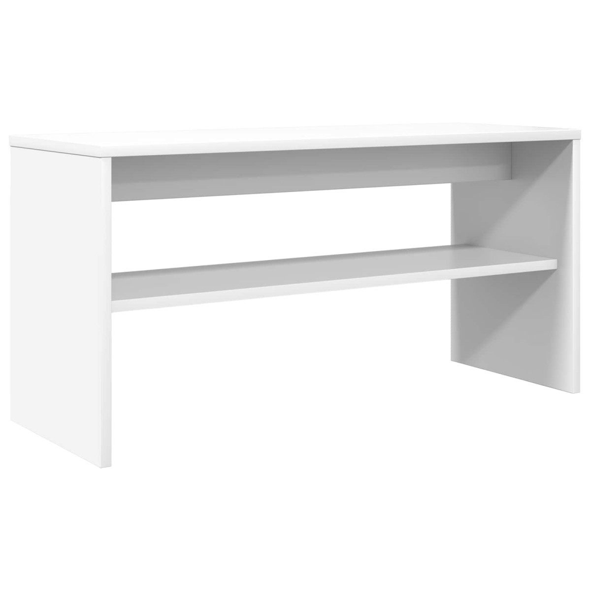 vidaXL Ντουλάπι TV 80 x 30 x 40 εκ Λευκό Επεξεργασμένο Ξύλο