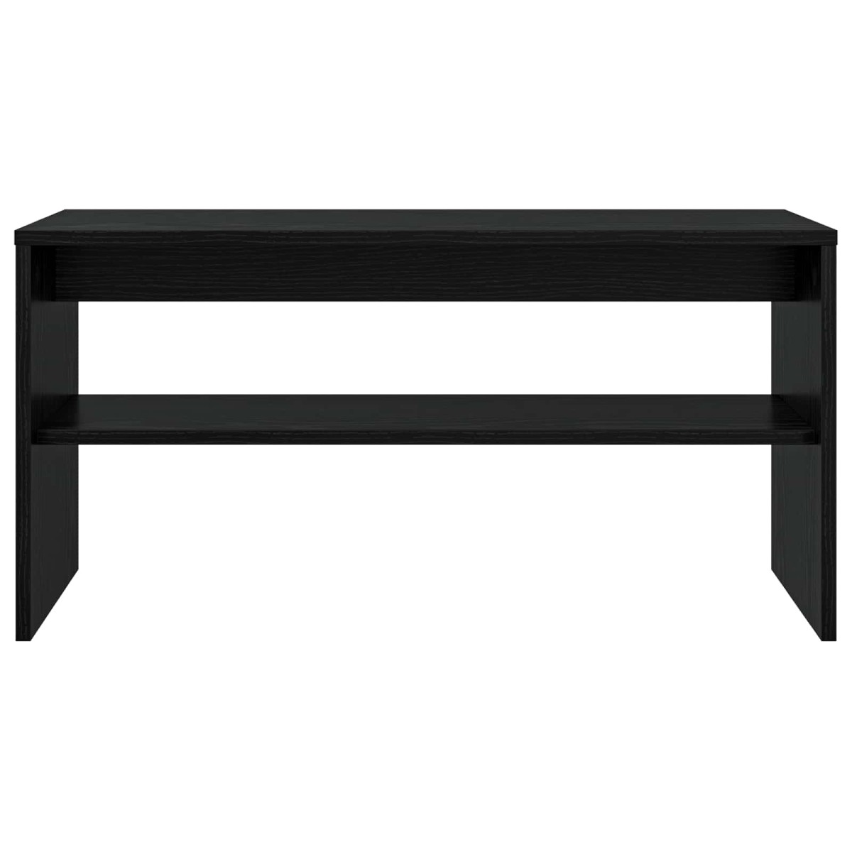vidaXL Ντουλάπι TV 80 x 30 x 40 εκ Μαύρη Οξυά Επεξεργασμένο Ξύλο