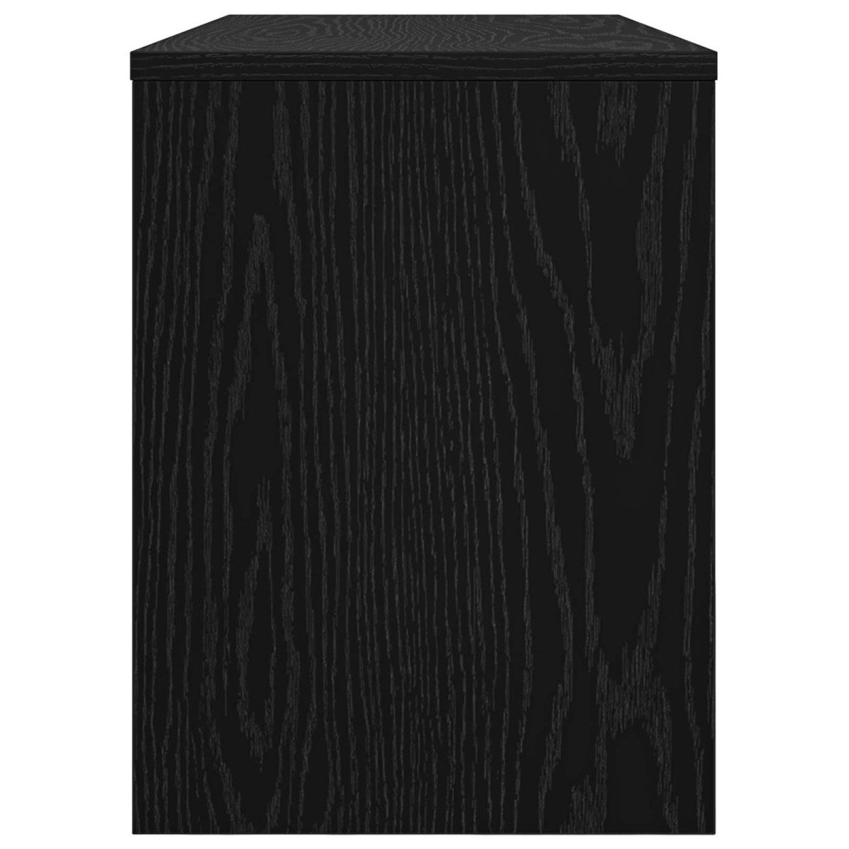vidaXL Ντουλάπι TV 80 x 30 x 40 εκ Μαύρη Οξυά Επεξεργασμένο Ξύλο