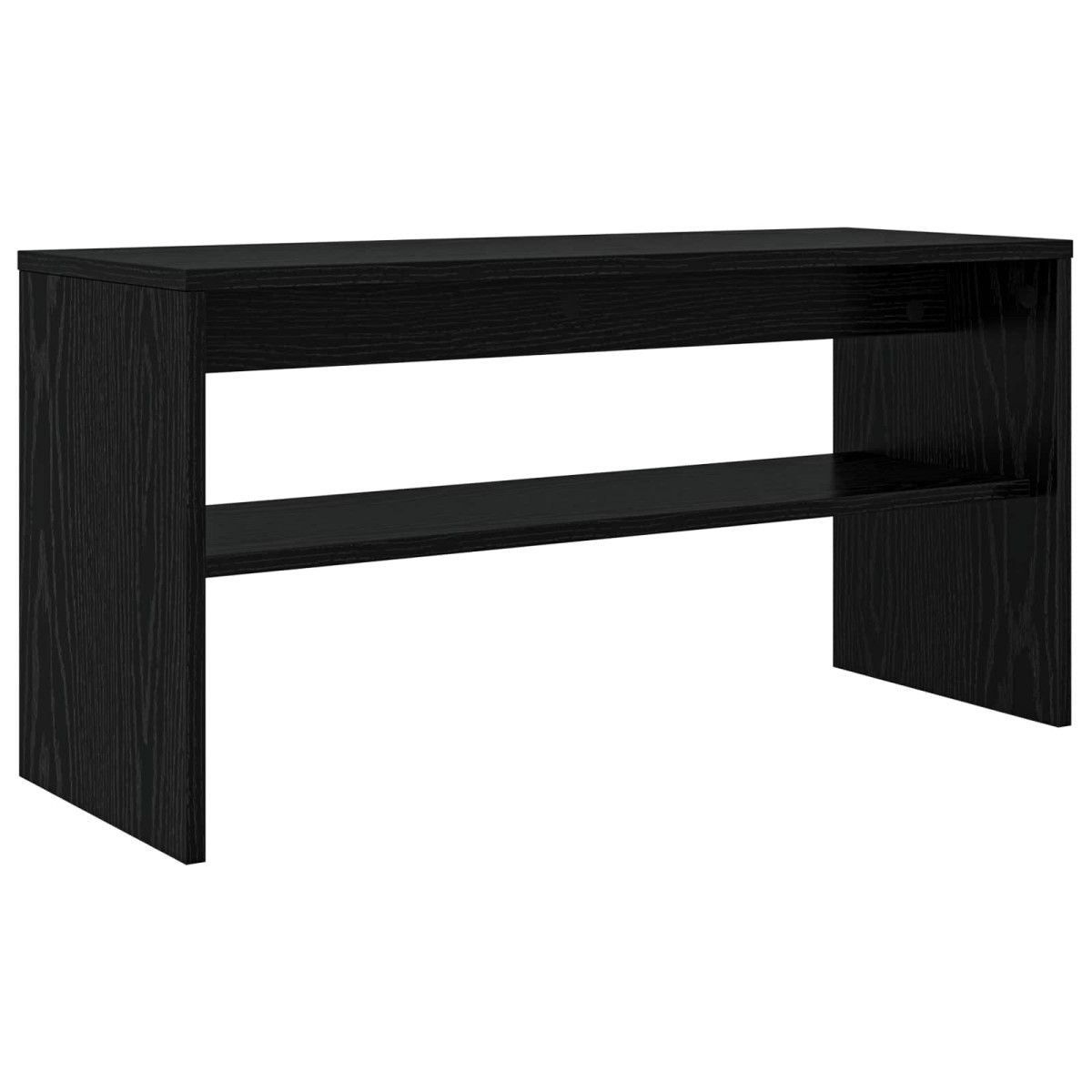 vidaXL Ντουλάπι TV 80 x 30 x 40 εκ Μαύρη Οξυά Επεξεργασμένο Ξύλο