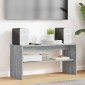 vidaXL Ντουλάπι TV 80 x 30 x 40 εκ Γκρίζο Σονομα Επεξεργασμένο Ξύλο