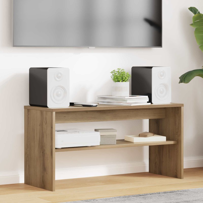 vidaXL Ντουλάπι TV 80 x 30 x 40 εκ Artisan Oak Επεξεργασμένο Ξύλο