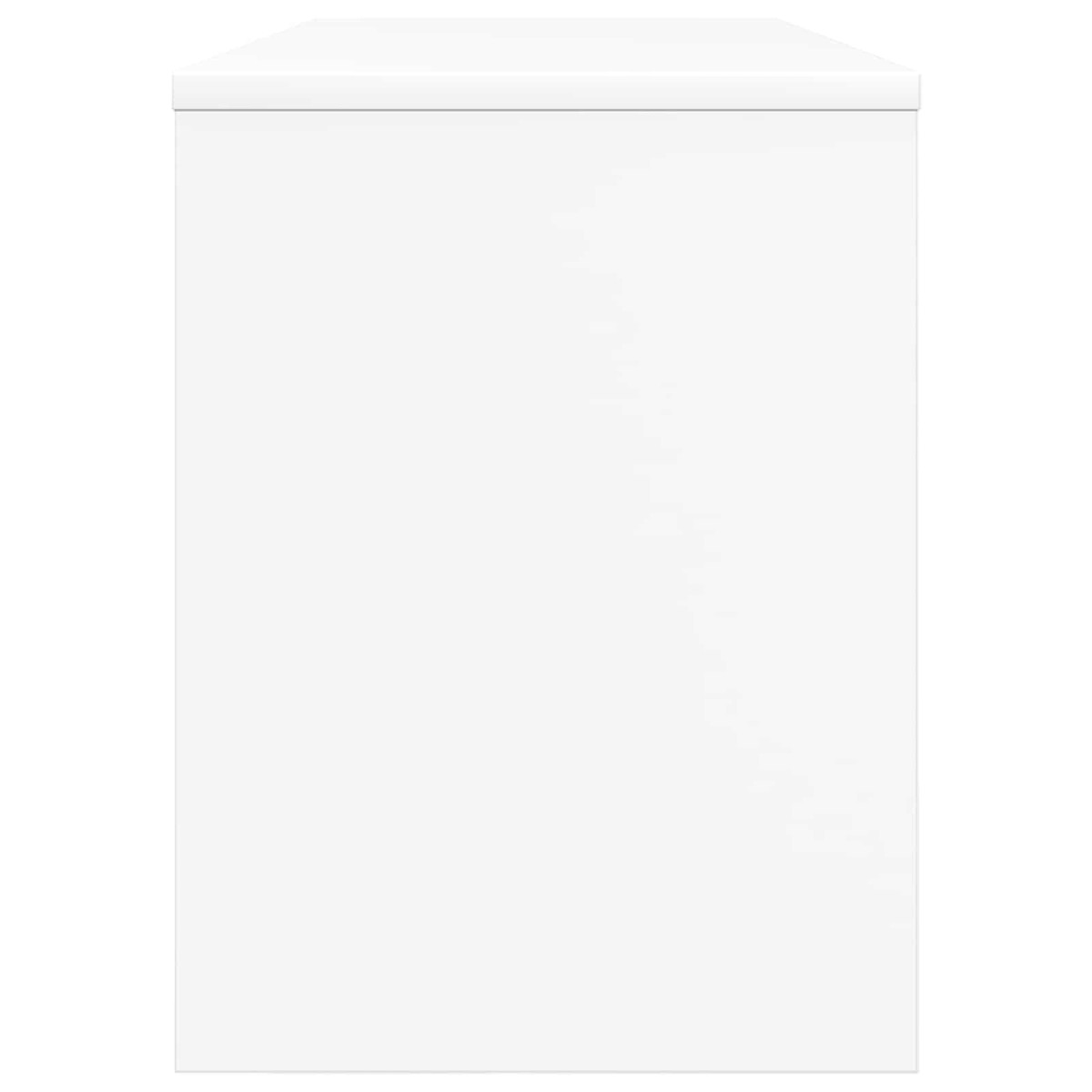 vidaXL Ντουλάπι TV 100 x 30 x 40 εκ Λευκό Επεξεργασμένο Ξύλο