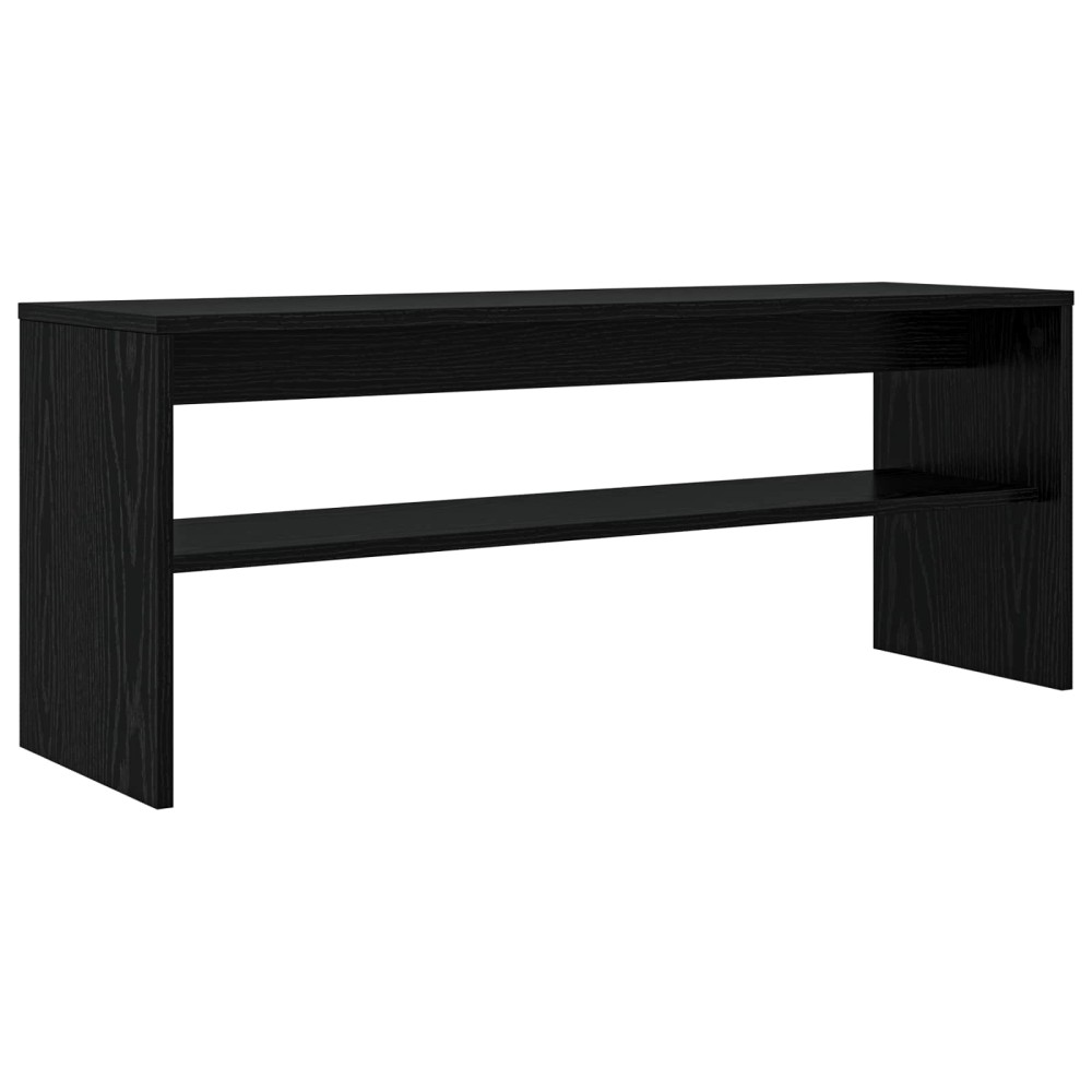 vidaXL Ντουλάπι TV 100 x 30 x 40 εκ Μαύρη Οξυά Επεξεργασμένο Ξύλο