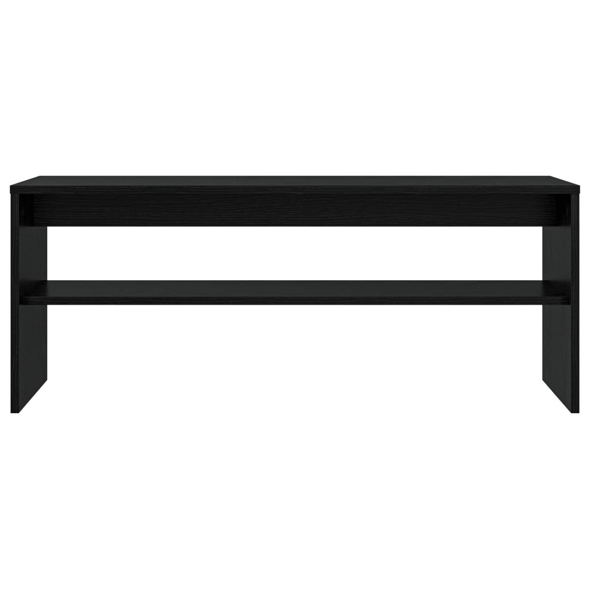 vidaXL Ντουλάπι TV 100 x 30 x 40 εκ Μαύρη Οξυά Επεξεργασμένο Ξύλο