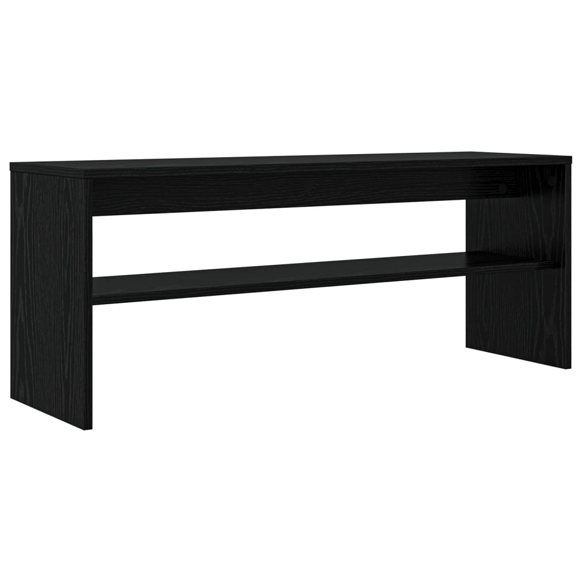 vidaXL Ντουλάπι TV 100 x 30 x 40 εκ Μαύρη Οξυά Επεξεργασμένο Ξύλο