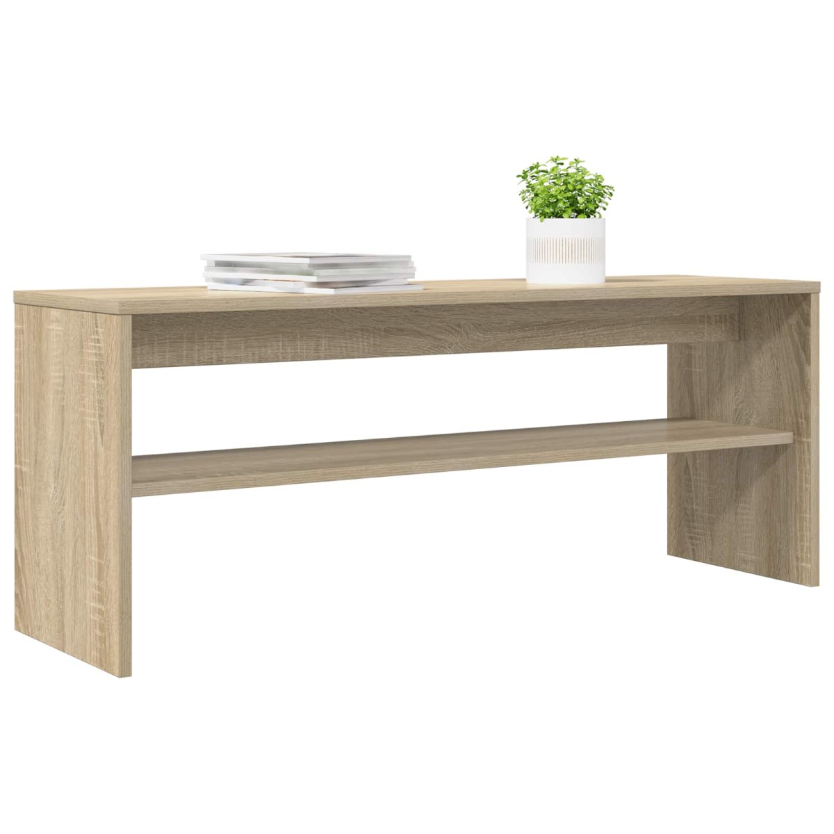 vidaXL Ντουλάπι TV 100 x 30 x 40 εκ Δρύς Sonoma Επεξεργασμένο Ξύλο