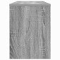 vidaXL Ντουλάπι TV 100 x 30 x 40 εκ Γκρίζο Σονομα Επεξεργασμένο Ξύλο