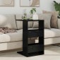 vidaXL Τραπεζάκι Πλευράς Μαύρη Οξυά 40 x 35 x 60,5 εκ