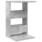 vidaXL Τραπεζάκι Πλευράς Σκυρόδεμα Γκρι 40 x 35 x 60,5 εκ