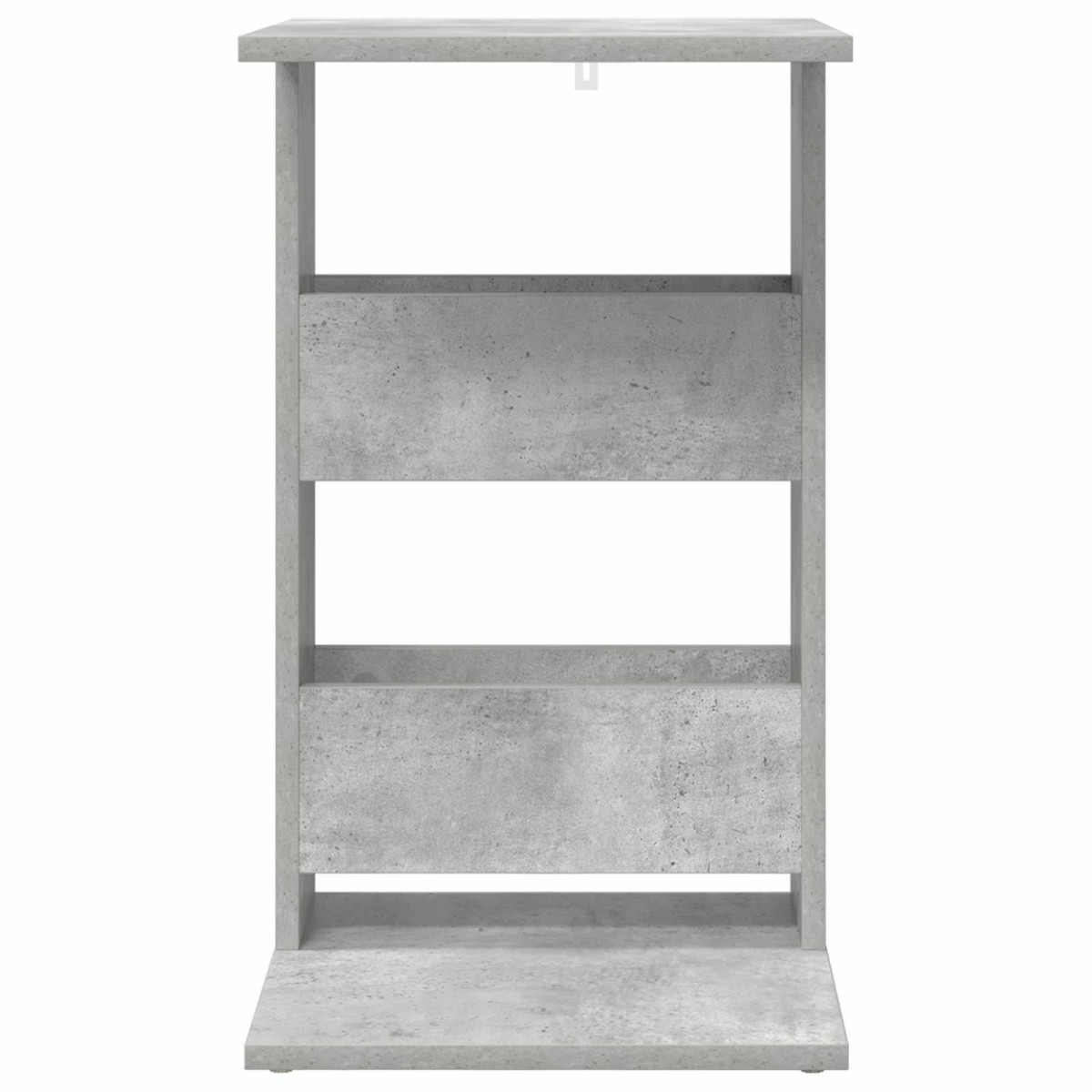 vidaXL Τραπεζάκι Πλευράς Σκυρόδεμα Γκρι 40 x 35 x 60,5 εκ