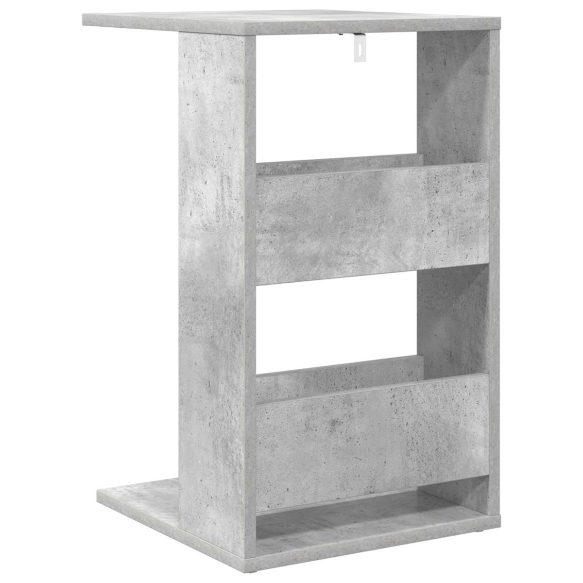 vidaXL Τραπεζάκι Πλευράς Σκυρόδεμα Γκρι 40 x 35 x 60,5 εκ