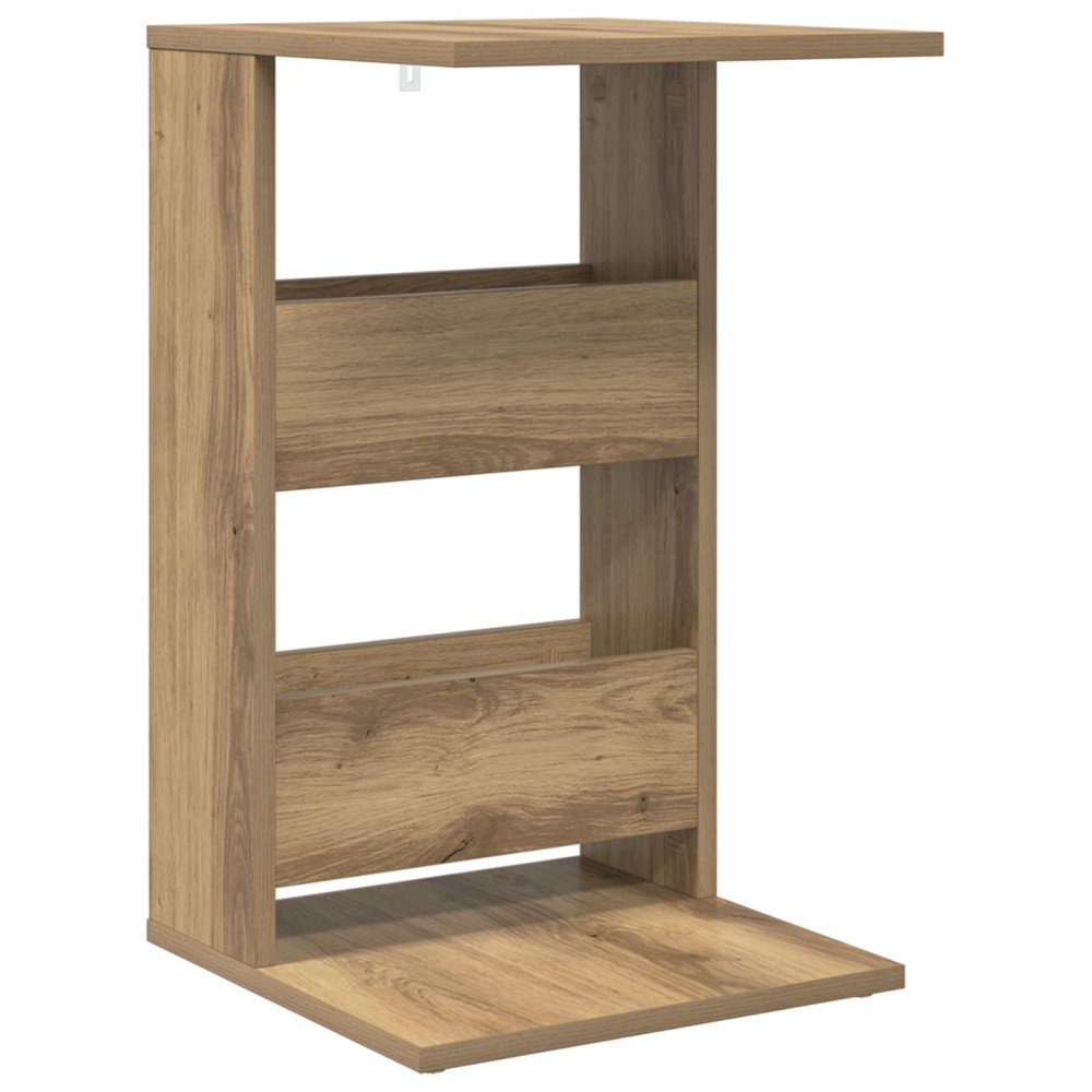 vidaXL Τραπεζάκι Πλευράς Artisan Oak 40 x 35 x 60,5 εκ