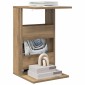 vidaXL Τραπεζάκι Πλευράς Artisan Oak 40 x 35 x 60,5 εκ